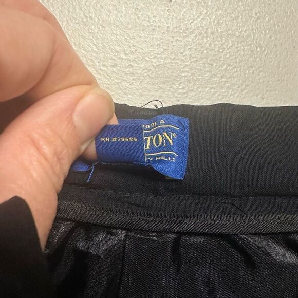 Pendleton black wool pants 4 - Picture 5 of 9
